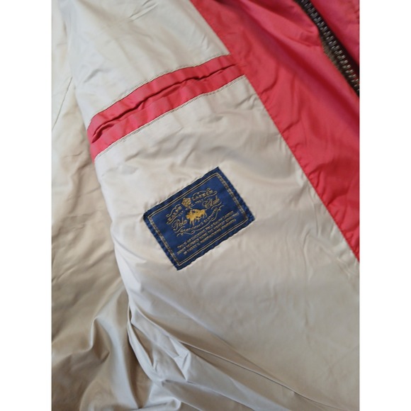 Polo Ralph Lauren Small Red Quilted Vest With Courderoy Collar Womens - Picture 8 of 11